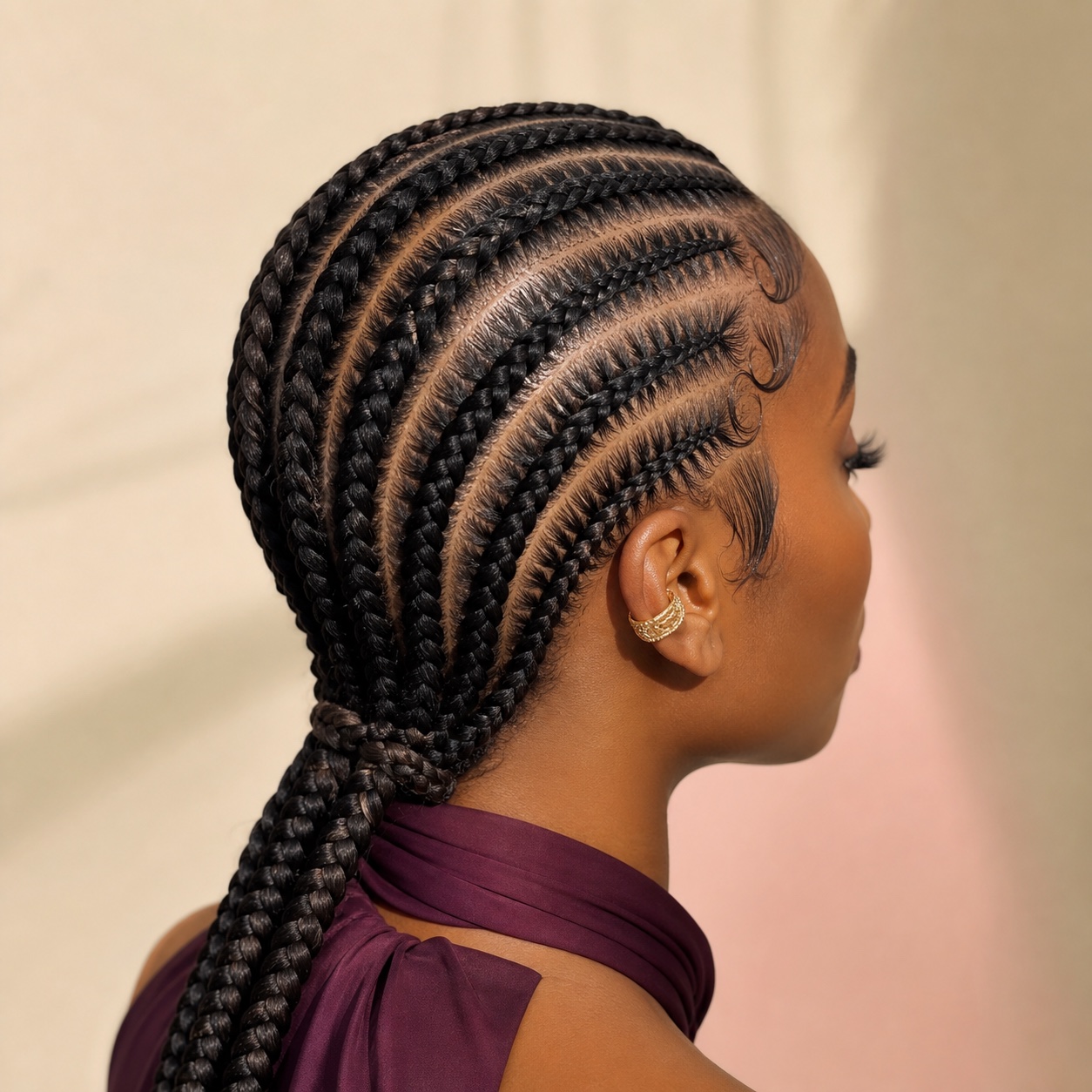 Feed-In Cornrows style inspiration